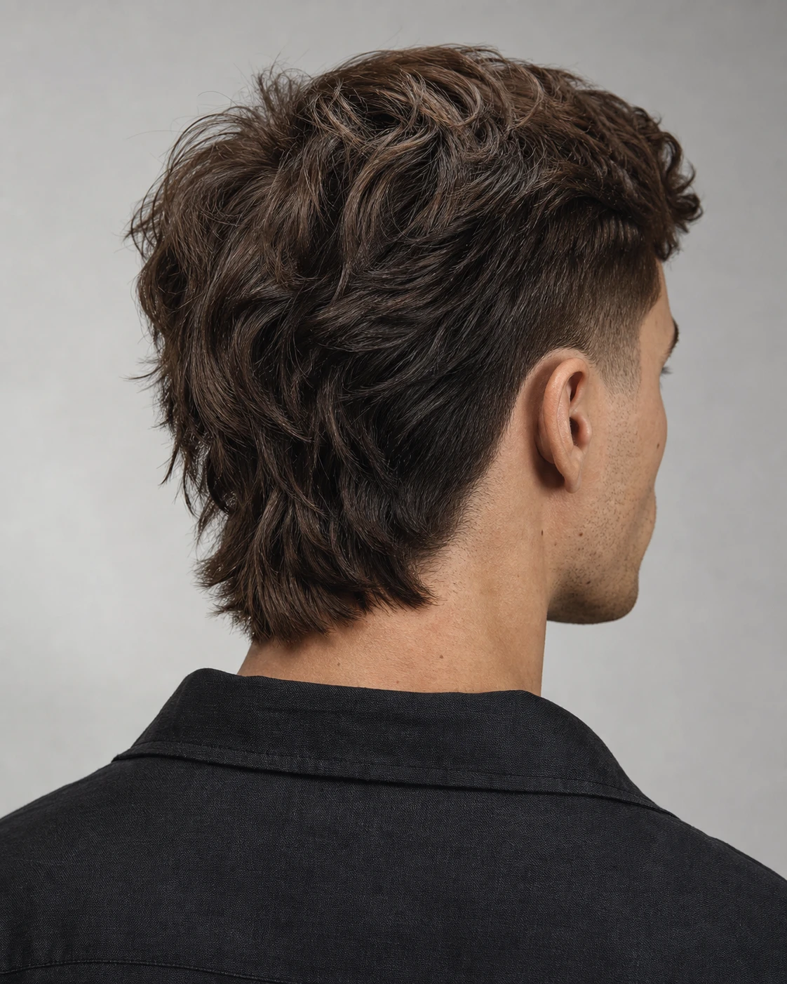 Moderner Taper-Mullet