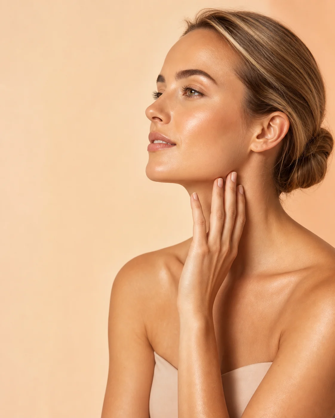 Radiant beauty portrait