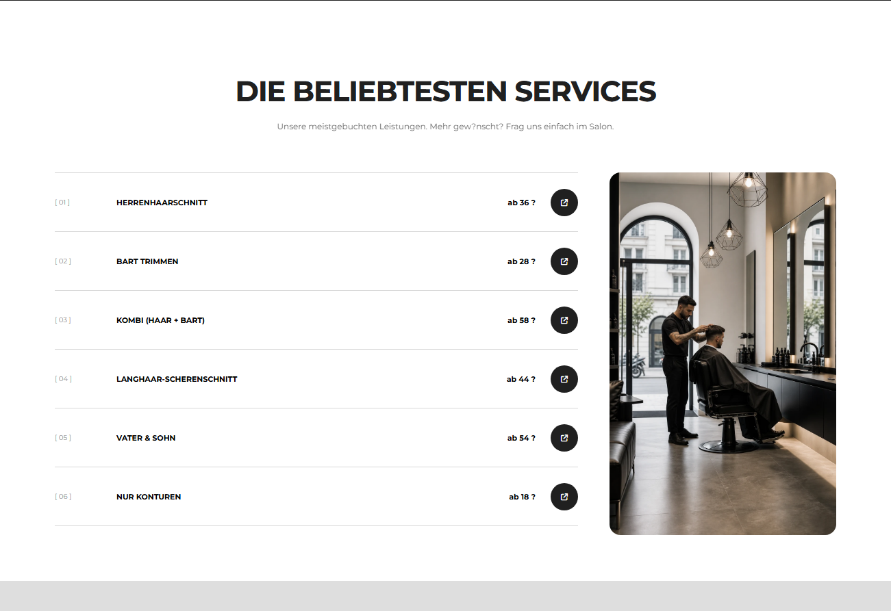 Vorschau: Services in Barber Version 02 - Urban & direkt