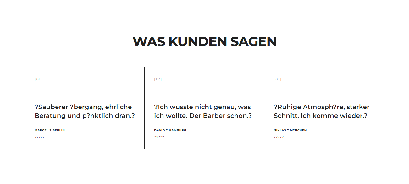Vorschau: Kundenstimmen in Barber Version 02 - Urban & direkt