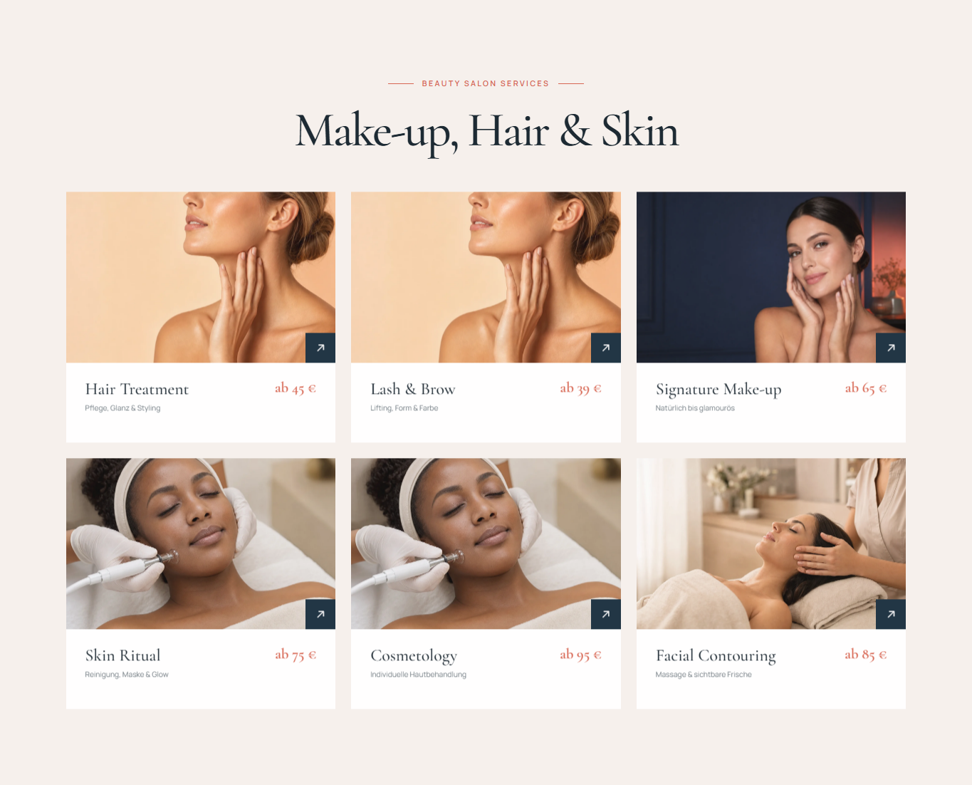 Vorschau: Services in Beauty Version 02 - Editorial Beauty