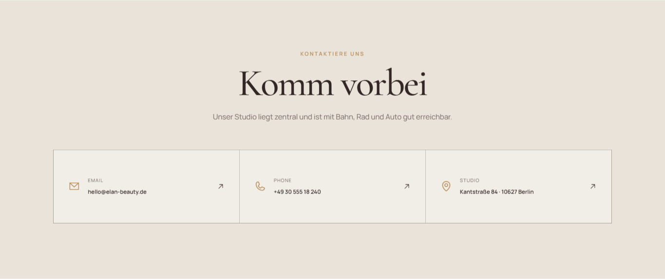 Vorschau: Kontakt in Beauty Version 03 - Nails & Studio
